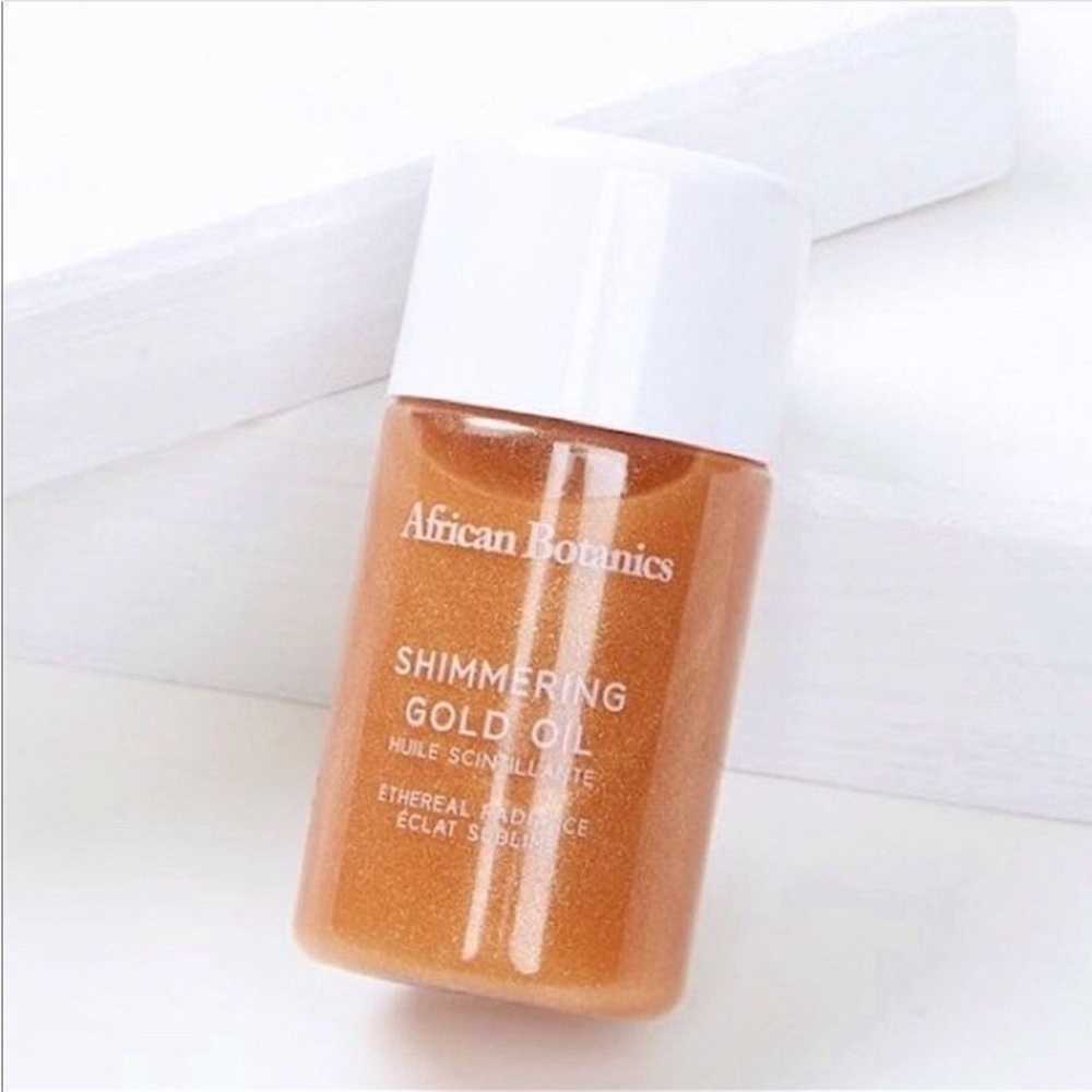 African Botanics Shimmering Gold Oil NEW